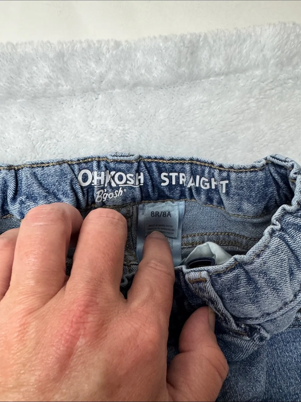 Classic Boys Blue Denim Jeans | OshKosh size 8
